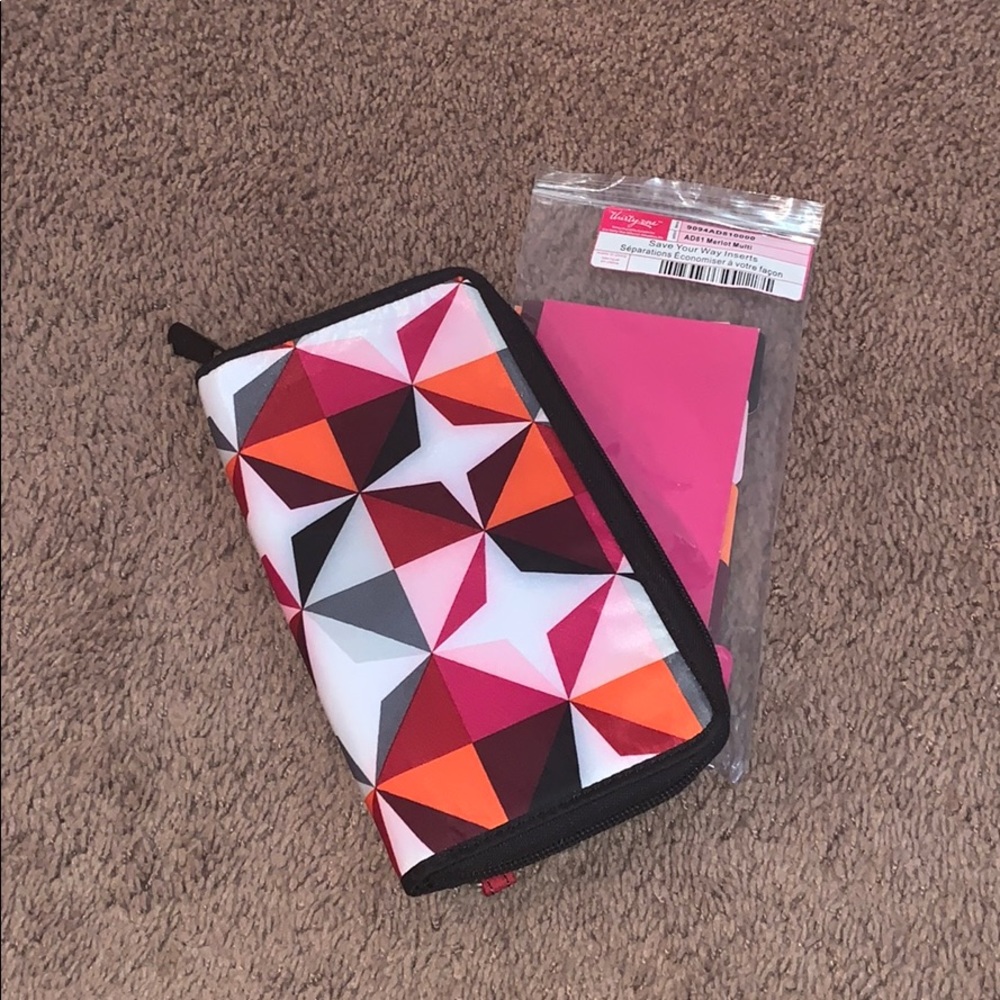 Thirty-One Coupon Clutch and additional inserts